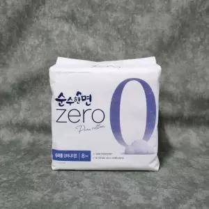 순수한면 제로 컴포트뉴슈퍼롱 오버나이트 8개입x1개