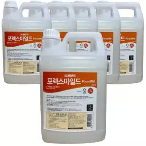 말표 포렉스마일드 3.75L 손세정제 물비누 핸드워시 진주색 6개
