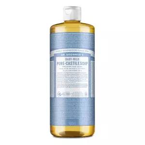 닥터브로너스 베이비 클렌징케어 사계절 마일드 퓨어 캐스틸 솝 페이스 앤 바디워시 950ml 1개