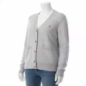 [메종키츠네]MAISON KITSUNE BABY FOX LAMBSWOOL BOXY CARDIGAN PW00501KT1006-H120 베이비 폭스 램스울...