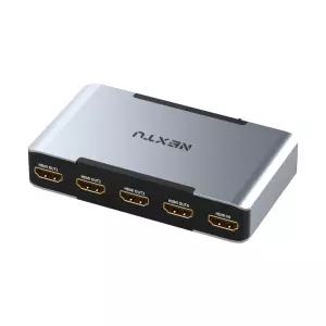 부요아 1 : 4 8K 모니터 HDMI 분배기 오디오 분리 다운스케일 8334SP8K60 [H@lu]