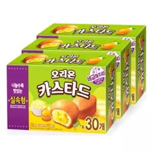 오리온 카스타드 오리지널 690g 3개