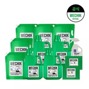[선공개] 소독 섬유유연제 2.3L 4개 + 리필 1.7L 5개 + 섬유탈취제 500ml 1개 + 이