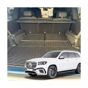 리얼핏 벤츠 GLS X167 카본디자인 논슬립 3D 트렁크매트 호환