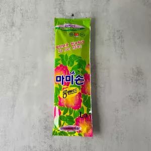 마미손 고무장갑대 업소용 주방 라텍스고무장갑 분홍 10개