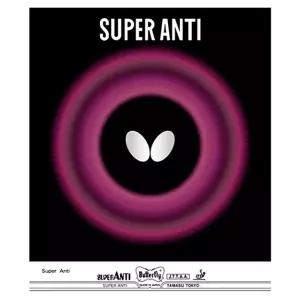BUTTERFLY 탁구러버 슈퍼안티_ 블랙