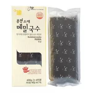 국내산 메밀로 만든 봉평 소애메밀국수 400g 100%메밀