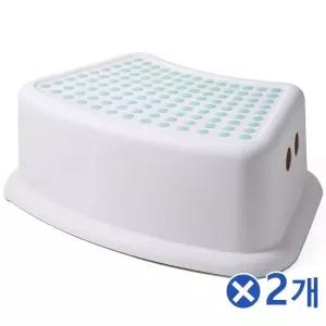 자세 도우미 변기 발받침대 2개/화장실/발판/디딤대/디딤판/받침대/욕실용/발판대/욕실/배변/유아/좌변기