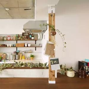 라브리코 DIY 선반 가벽 공간분리 2x4 목재 조정장치