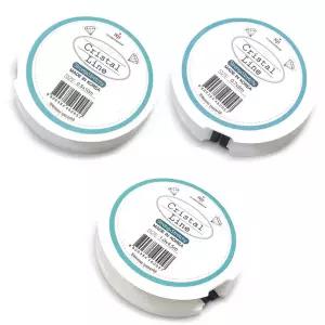 Bead 팔찌고무줄 미니우레탄줄 0.5mm+0.7mm+1mm 한팩