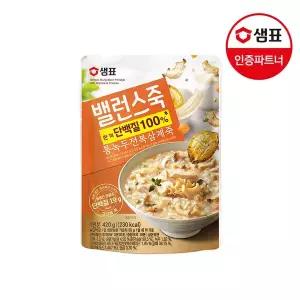 [샘표] 밸런스죽 통녹두전복삼계죽 420g