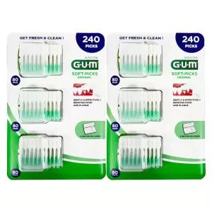 GUM 검 일회용 치간칫솔 80개 x 3개 x 2개