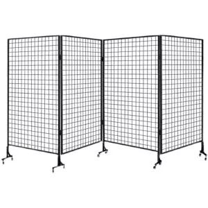 접이식 철망 파티션 작품 전시용 가벽 철제 타공판