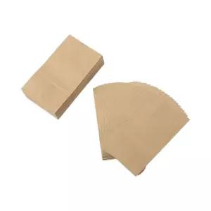 크라프트 봉투 (100p 12x21cm) DK70/쇼핑/각대/디저트/보관백/포장백/바닥/넓은/수납/종이/포장/백/구디백