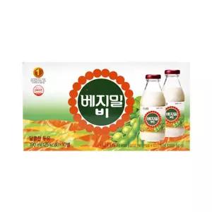 달콤한 베지밀B(병) 190ml-10본/두유/식물성/단백질/초등학생/어린이/건강/음료/선물용/멸균/아침/대용