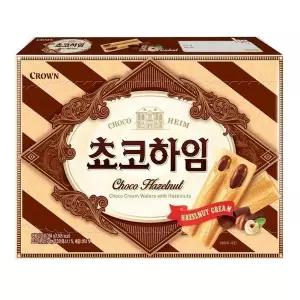 [셀러허브][크라운제과] 크라운 초코하임 284g 12개_ (S33570778)