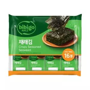 CJ 비비고 재래김 4gX16개입 전장 도시락 김