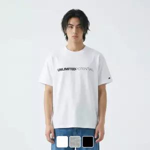[택가 42,000원] 언리미트 POTENTIAL TEE (U26BTTS626) 남녀공용