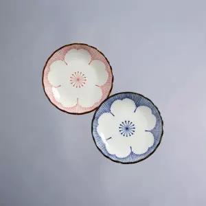 일본산 벚꽃 종지 2가지 업소용 일식 도자기 소스그릇 간장종지 앞접시