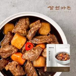 (온)[삼원가든]뼈없는 갈비찜 600gx3팩
