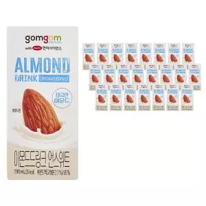 아몬드드링크 언스위트 190ml 24개
