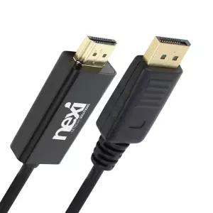 4K DP to HDMI 케이블 1m 2m 3m 컴퓨터 노트북 맥북 디스플레이포트 HDMI 모니터 변환 연결 선 UHD DPHDMI