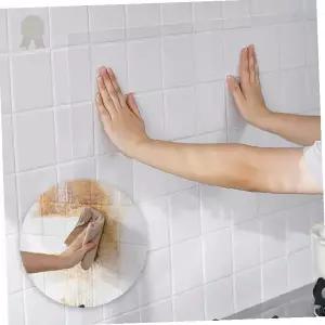 벽면 보호 투명 필름 주방 타일 오염 차단 방수 코팅 시트 가정용 욕실 세면대