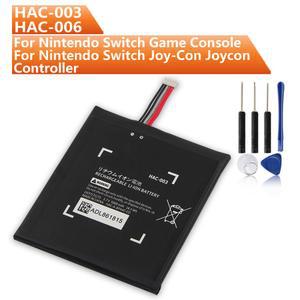Nintendo Switch 게임 콘솔 용 교체 배터리 HAC-003 HAC-006 Ns Joy-Con Joycon 컨트롤러 (도구 포함)