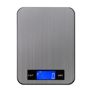 스테인레스 스틸 터치 전자 LCD 저울, 디지털 주방 20kg, 큰 유리 패널, 음식 무게, 베이킹 도구