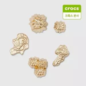 [크록스]골드 마운틴 5팩지비츠 10013721