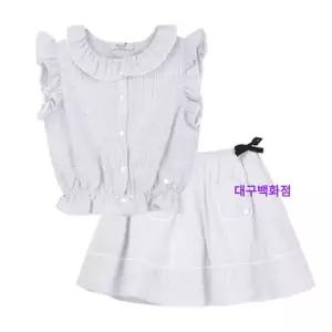 [대구백화점] [페리미츠]여아 핀 ST 플레어 상하복 세트(P2624B361/S611)