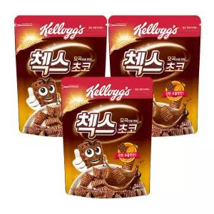 켈로그 오곡으로만든 첵스초코 340g x 3개