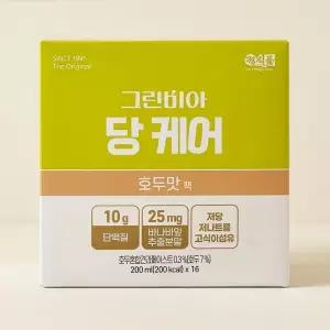 정식품 그린비아 당케어 호두맛 200ml*16입*2개