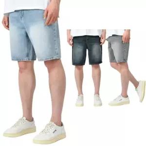 핫코드 남자 여름 워싱 5부 청 반바지 3컬러 832-834