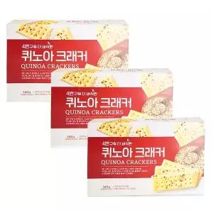 푸지안 퀴노아 크래커 340g 3개