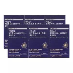 에스더포뮬러 여에스더 리포좀 NMN 파이토에스 울트라 X 380mg x 30매 x 6박스