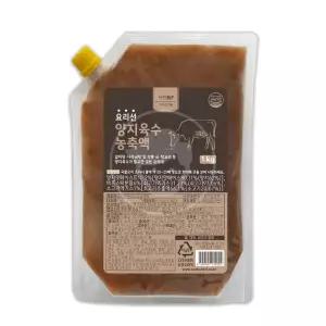 새한 요리선 양지육수 농축액 만능육수 1kg 2개 4개
