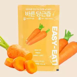 김재식박사의 저온착즙100% 더 진한 당근즙 100ml 30팩