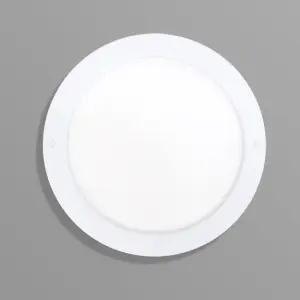 퍼스트 엣지 원형 방등 30w 330mm 고효율 기자재 슬림 평판 조명 거실 주방 평판등
