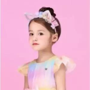 [프랜치캣]여아머리띠 핑크 고양이 헤어밴드 Q63DG5011