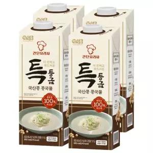 정식품 특등급 국산콩 콩국물 950ml 4개