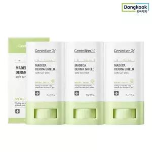 [보리보리/동국제약]센텔리안24 마데카 더마쉴드 세이프 쿨링 선스틱 18g(SPF50+) 3개