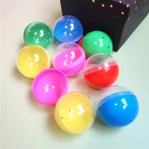 컬러 반투명 뽑기 캡슐 65mm 10P 1SET/뽑기볼/둥근/빈캡슐/놀이/원형/추첨/캡슐볼/파티용/제비뽑기/공캡슐