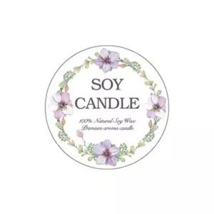 플라워 소이캔들 스티커들스티커 들장식 들소품 들라벨 들용기 들병 들DIY