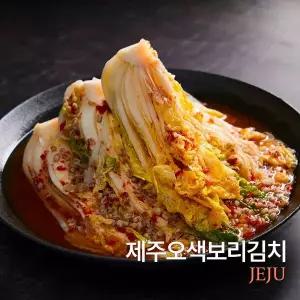 [신세계라이브쇼핑][대용량]제주오색보리김치 알배추3kg