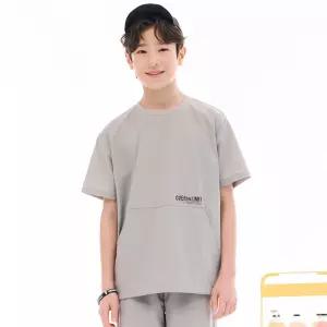 [오션스카이] [2color] 남아 캥거루 포켓 반팔 티셔츠