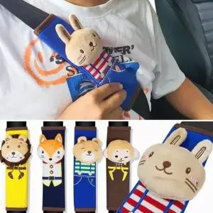 안전벨트 인형 쿠션 캐릭터 어깨커버