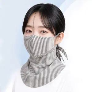 아토코리아 지지미 자외선차단 마스크 파크골프 햇빛가리개