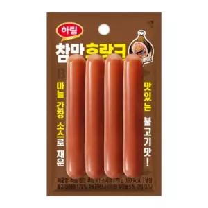하림 참맛 후랑크 70g X 20개(냉장)