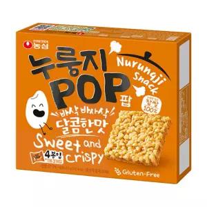 농심 누룽지팝 달콤한맛 142g X 16개